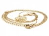 GOLD CHAIN NECKLACE celebrity STAINLESS STEEL