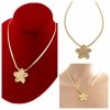 GOLD CHAIN NECKLACE celebrity STAINLESS STEEL