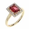 gold ring 18,60mm. gold-plated engagement xuping
