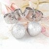 gold plated earrings with exclusive cubic zirconia