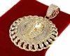 gold pendant 18k shiny xuping