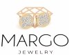 gold earrings made of stainless steel