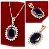 gold pendant 18k shiny xuping