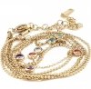 GOLD CHAIN NECKLACE celebrity STAINLESS STEEL