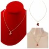 GOLD CHAIN NECKLACE celebrity STAINLESS STEEL