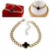 BRACELET GOLD CELEBRITY STAINLESS STEEL