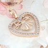 gold pendant 18k shiny xuping