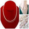 GOLD CHAIN NECKLACE celebrity STAINLESS STEEL