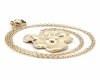 GOLD CHAIN NECKLACE celebrity STAINLESS STEEL