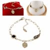BRACELET GOLD CELEBRITY STAINLESS STEEL