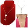 GOLD CHAIN NECKLACE celebrity STAINLESS STEEL