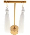 EARRINGS SILVER STAINLESS STEEL CELEBRITY