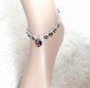 gold bracelet for a gold-plated leg