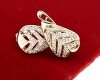 exclusive swarovski gold-plated earrings