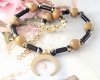 BRACELET GOLD CELEBRITY STAINLESS STEEL