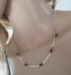 GOLD CHAIN NECKLACE celebrity STAINLESS STEEL