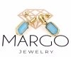 gold earrings made of stainless steel
