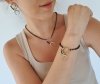 BRACELET GOLD CELEBRITY STAINLESS STEEL