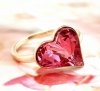 gold ring 16,60mm. gold-plated engagement xuping