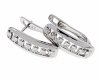 gold plated earrings with exclusive cubic zirconia