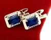 exclusive swarovski gold-plated earrings