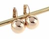 exclusive swarovski gold-plated earrings