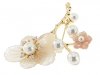 elegant gold brooch