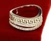 gold ring 18,60mm. gold-plated engagement xuping