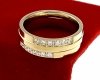 ring 19,00mm gold stainless steel