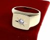 gold ring 18,60mm. gold-plated engagement xuping
