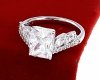 gold ring 18,60mm. gold-plated engagement xuping