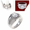 gold ring 18,60mm. gold-plated engagement xuping