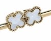 gold earrings made of stainless steel