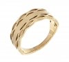ring 18,30mm gold stainless steel