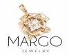 gold pendant 18k shiny xuping