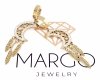 gold earrings made of stainless steel