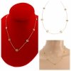 GOLD CHAIN NECKLACE celebrity STAINLESS STEEL