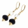 gold earrings made of stainless steel