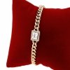 gold-plated 18k gold bracelet