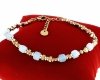 BRACELET GOLD CELEBRITY STAINLESS STEEL