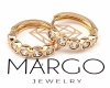exclusive swarovski gold-plated earrings