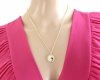GOLD CHAIN NECKLACE celebrity STAINLESS STEEL