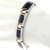 BRACELET GOLD CELEBRITY STAINLESS STEEL