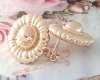 gold plated earrings with exclusive cubic zirconia