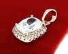 gold pendant 18k shiny xuping