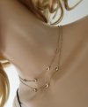 GOLD CHAIN NECKLACE celebrity STAINLESS STEEL