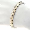BRACELET GOLD CELEBRITY STAINLESS STEEL
