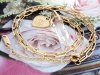 GOLD CHAIN NECKLACE celebrity STAINLESS STEEL