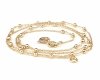 gold gilded chain 18k xuping