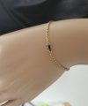 BRACELET GOLD CELEBRITY STAINLESS STEEL
